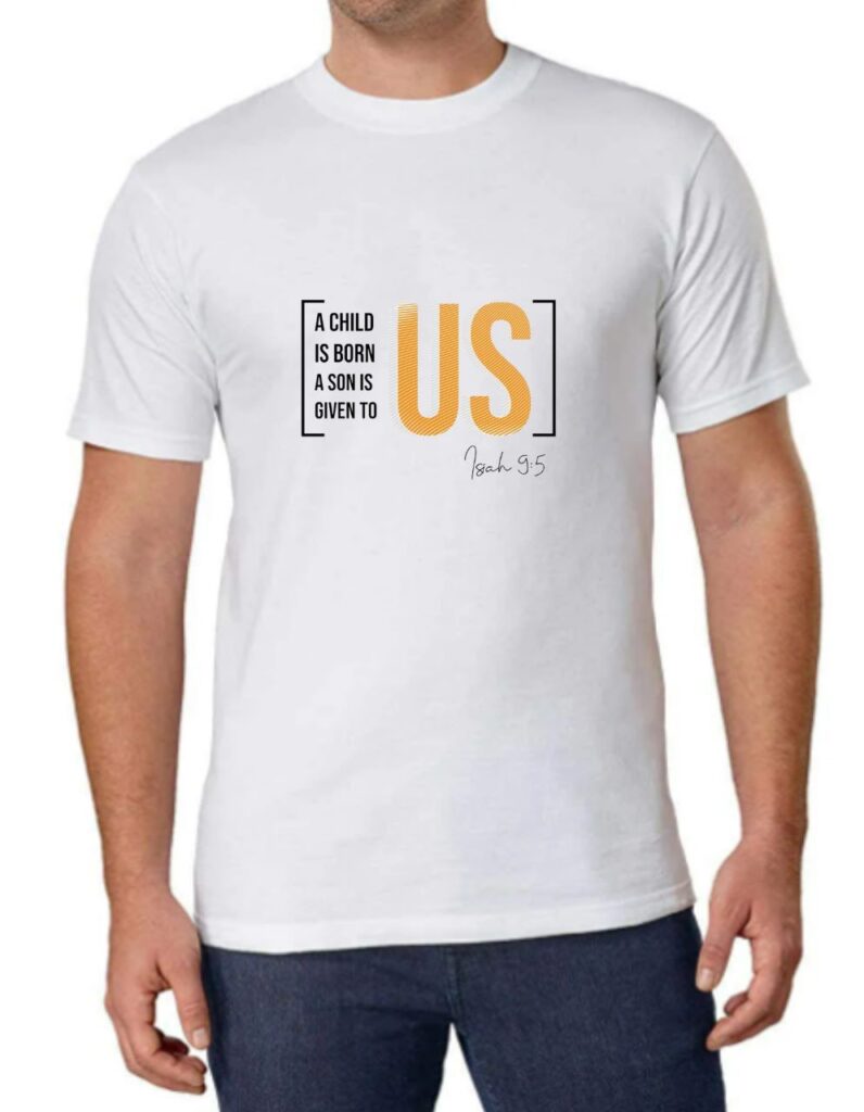 Men T-shirt Christian design